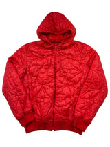Louis Vuitton LVSE Flower Quilted Hoodie Jacket Red