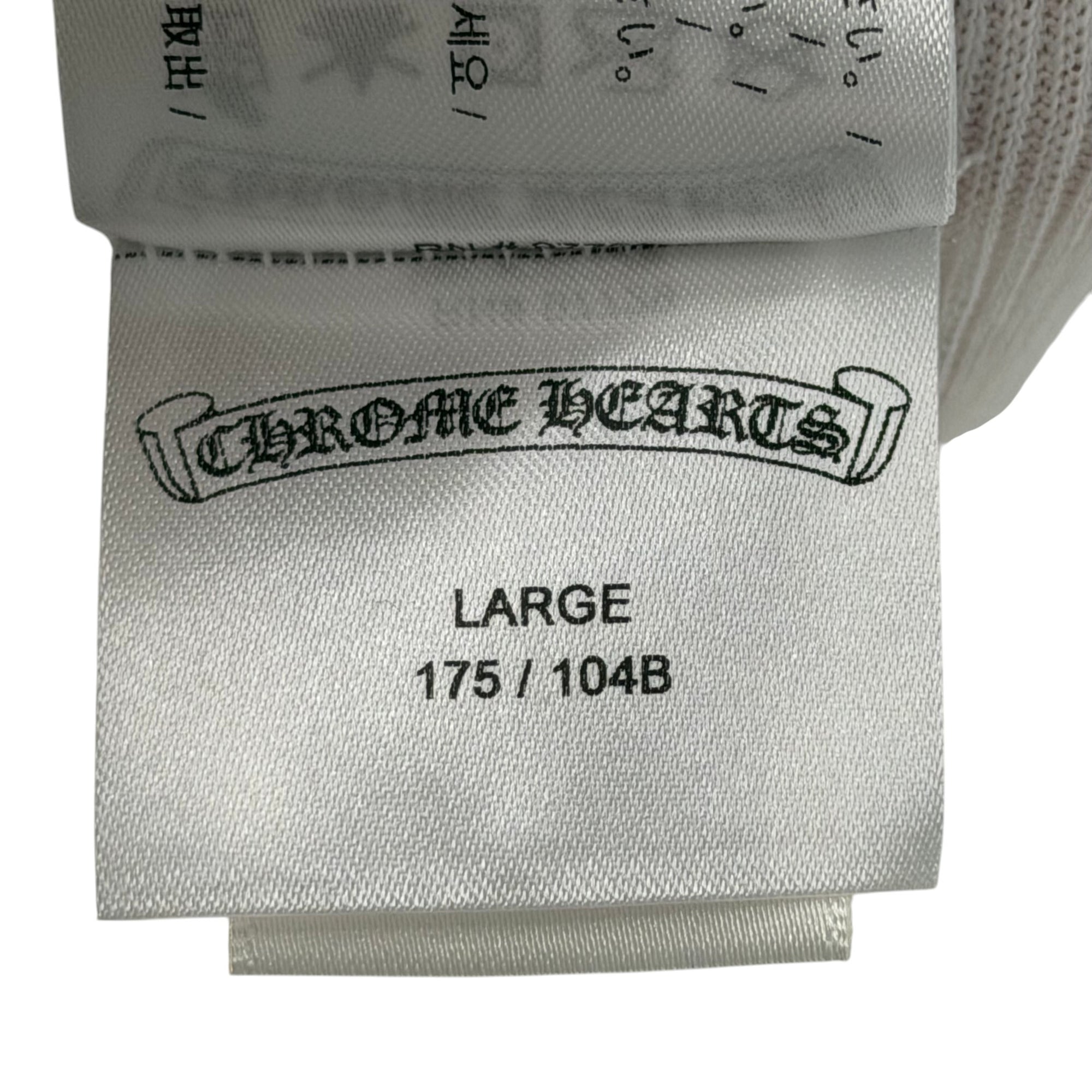 Chrome Hearts Richard Stark Middle Finger Tank White