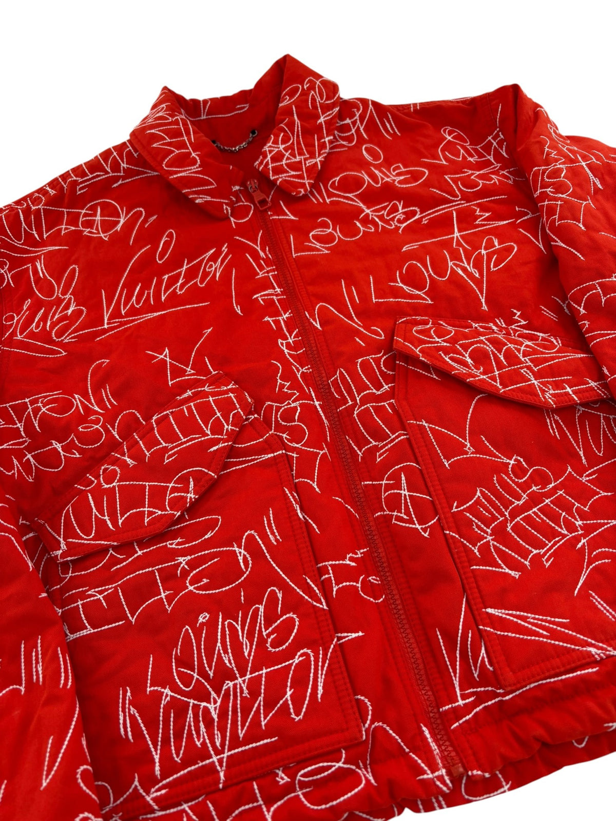 Louis Vuitton Grafitti Jacket Red