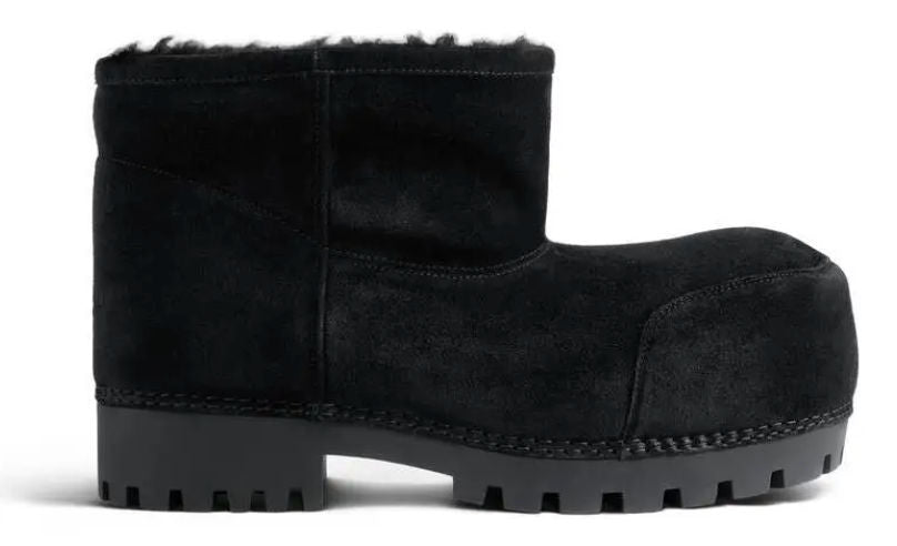 Balenciaga Alaska Bootie Low Black