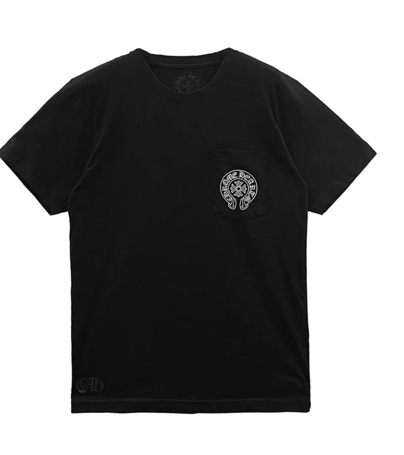 Chrome Heart Honolulu Horshoe Tee Black
