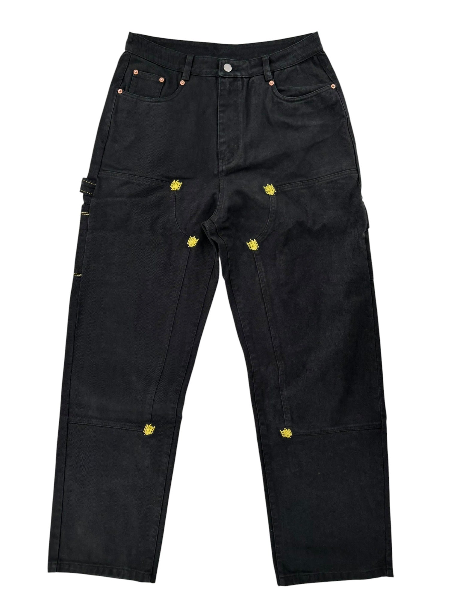 Le Banni Double Knees Black