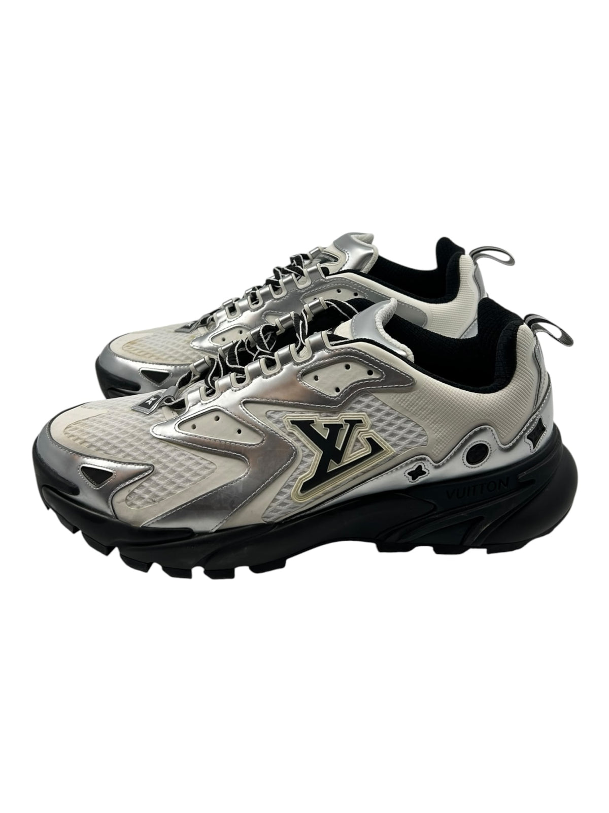 Louis Vuitton Tatic Sneaker Black Silver