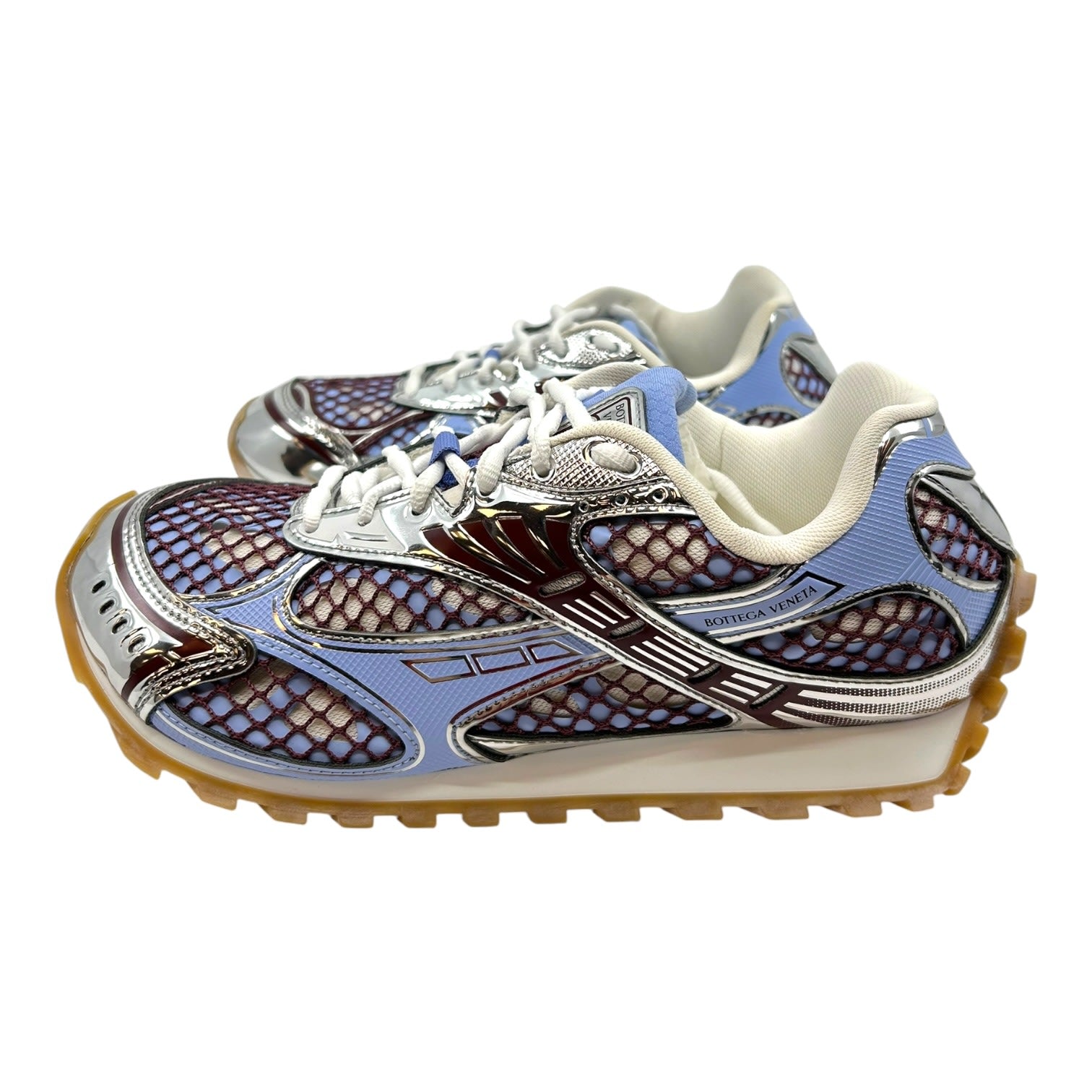 Bottega Venetia Orbit Sneaker Barolo Mismatched Size