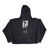 ERD Artist Defends Baggy Assemblage Zip Hoodie Faded Black