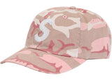 Supreme Pigment Coated S Logo 6-Panel Pink Camo