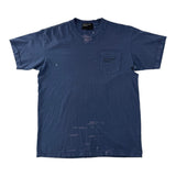 ERD Logo Pocket Tee Bleach Blue