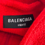 Balenciaga Full-zip Fleece "Red" Shirt