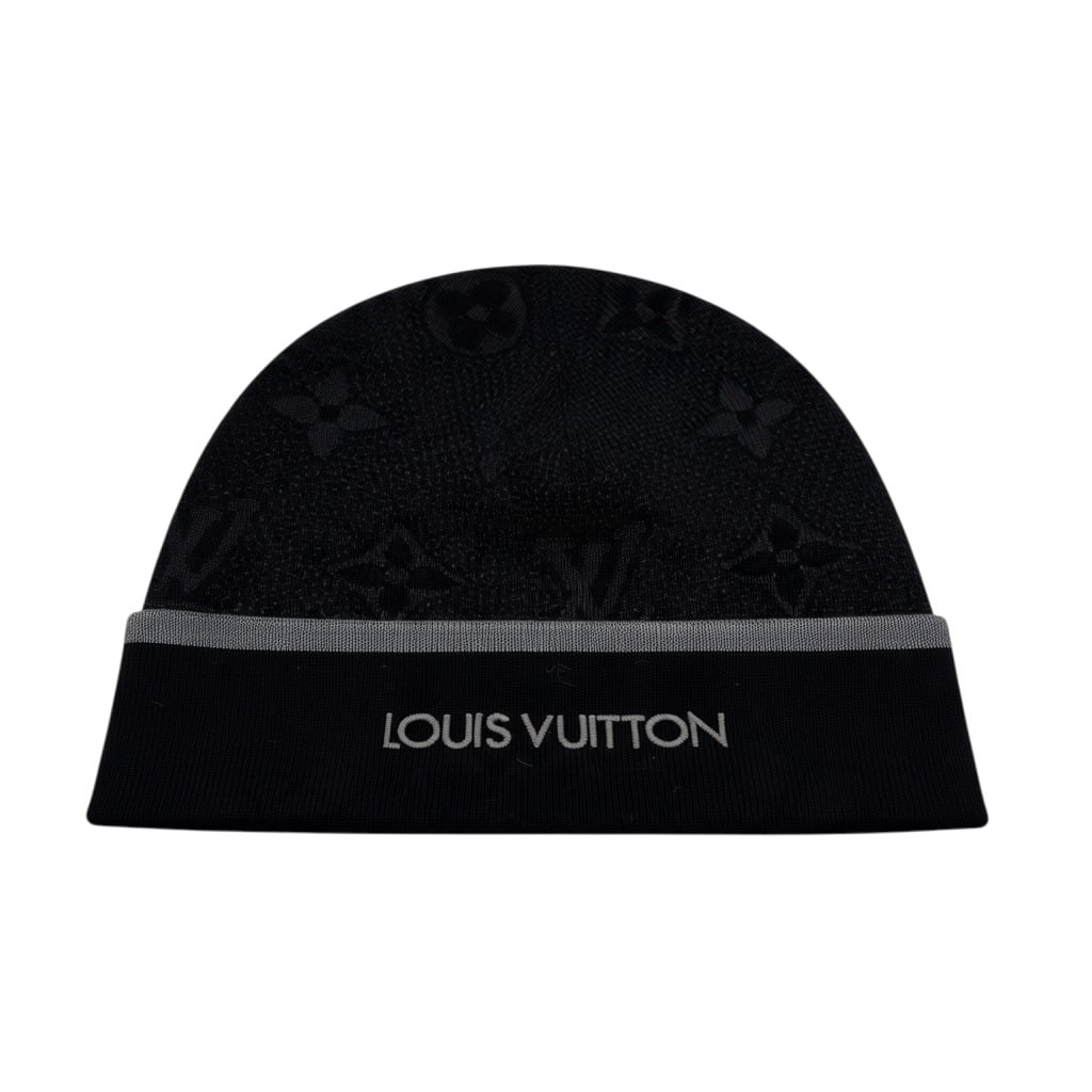 Louis Vuitton My Monogram Eclipse Black Beanie