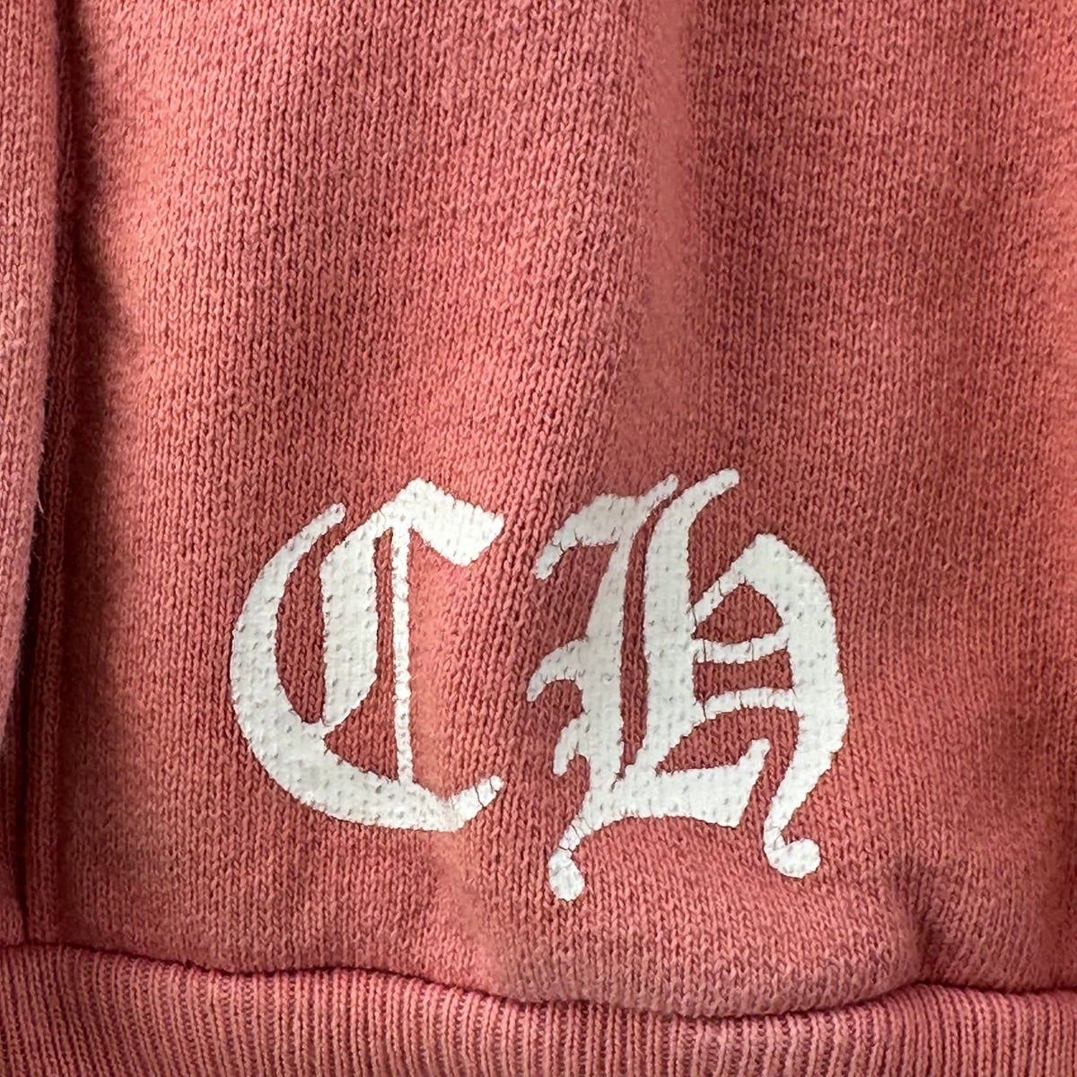 Chrome Hearts x Drake Certified Chrome Hand Dyed Hoodie Red