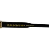 Chrome Hearts Cox Ucker Glasses Black Gold