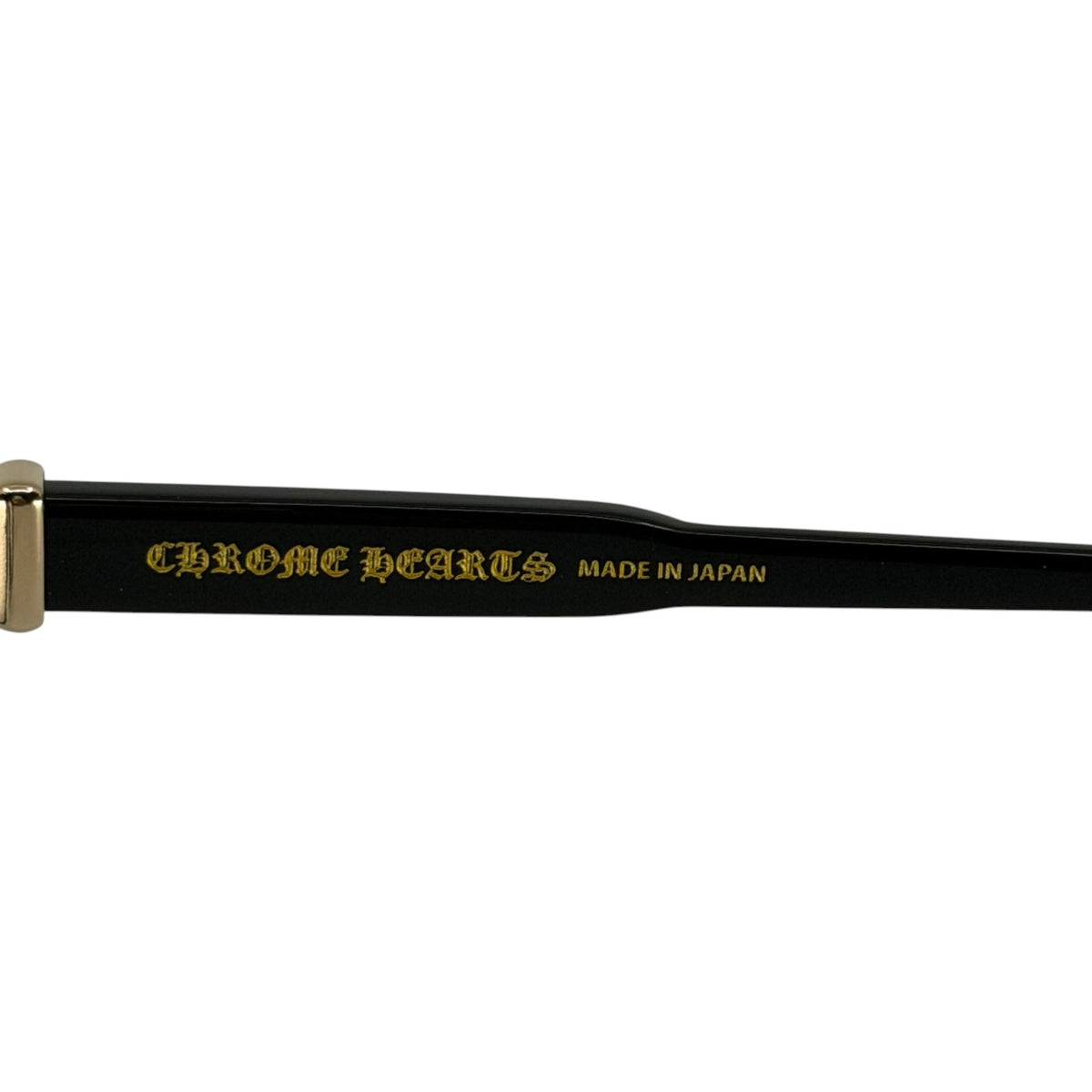 Chrome Hearts Cox Ucker Glasses Black Gold