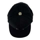 Chrome Hearts Dagger Denim Baseball Hat Black White