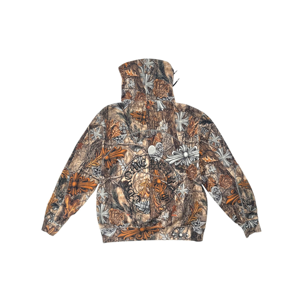 Nike x NOCTA x Chrome Hearts Hoodie Multicolor/Safety Orange