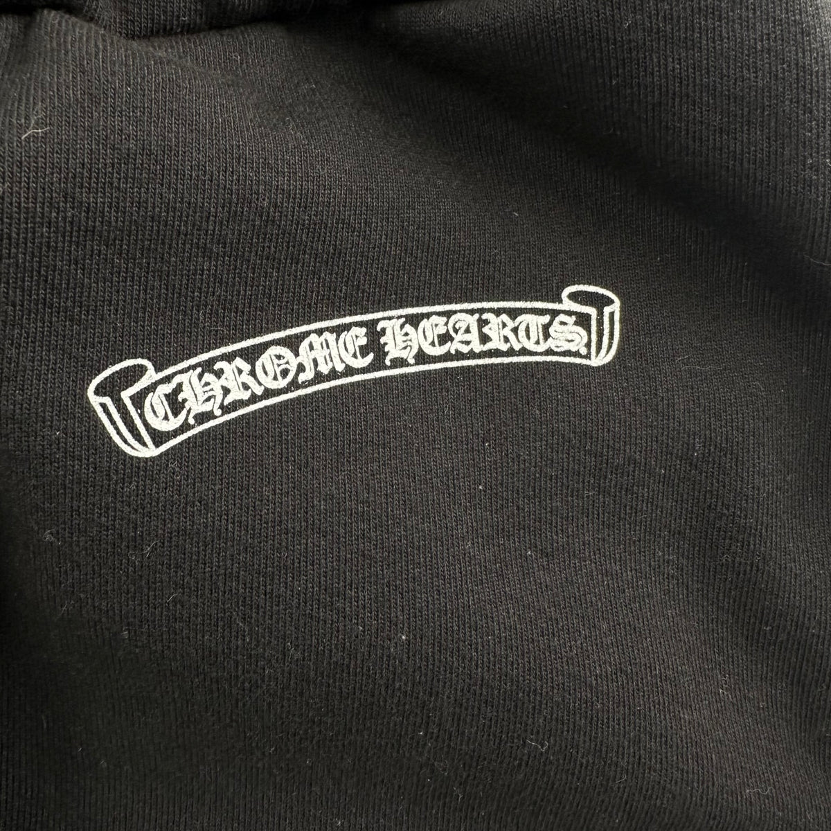 Chrome Hearts Scroll Logo Sweatpants Black