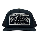 Chrome Hearts CH Las Vegas Trucker Hat Black/Black