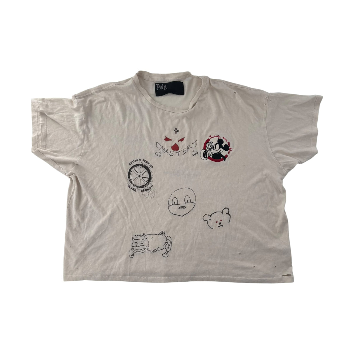 Paly Signature Tee White