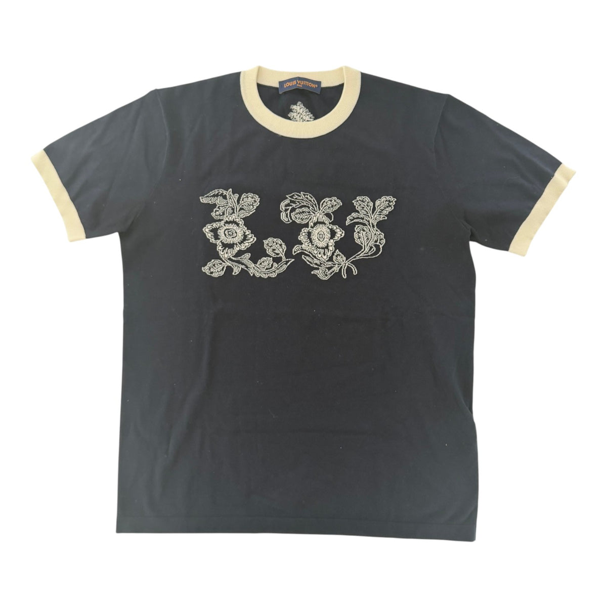 Louis Vuitton Floral Tee Navy