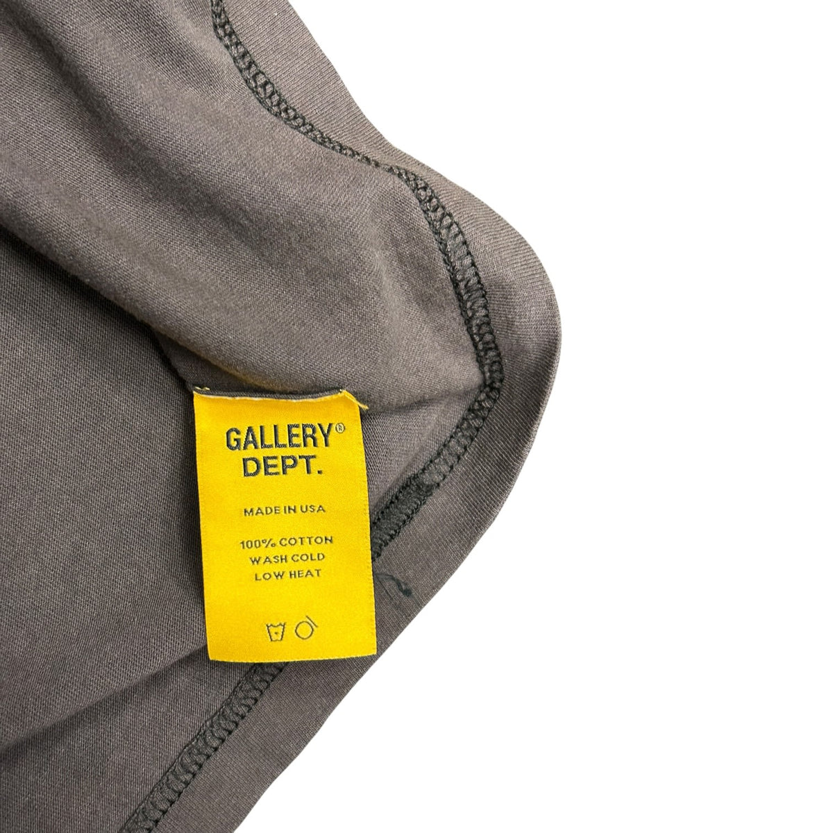 Gallery Dept Souvenir Tee Washed Grey Brown