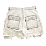 Rick Owens Bauhaus Shorts Milk Wash