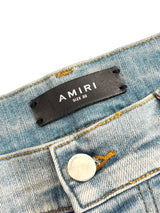 Amiri Logo Patch Denim Lightwash
