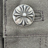 Chrome Hearts Cross Leather Patch Carpenter Shorts Brown