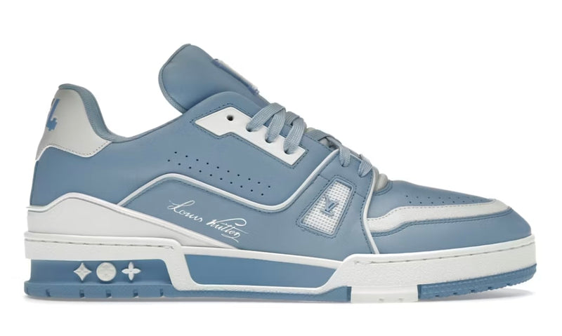 Louis Vuitton LV Trainer #54 Light Blue White