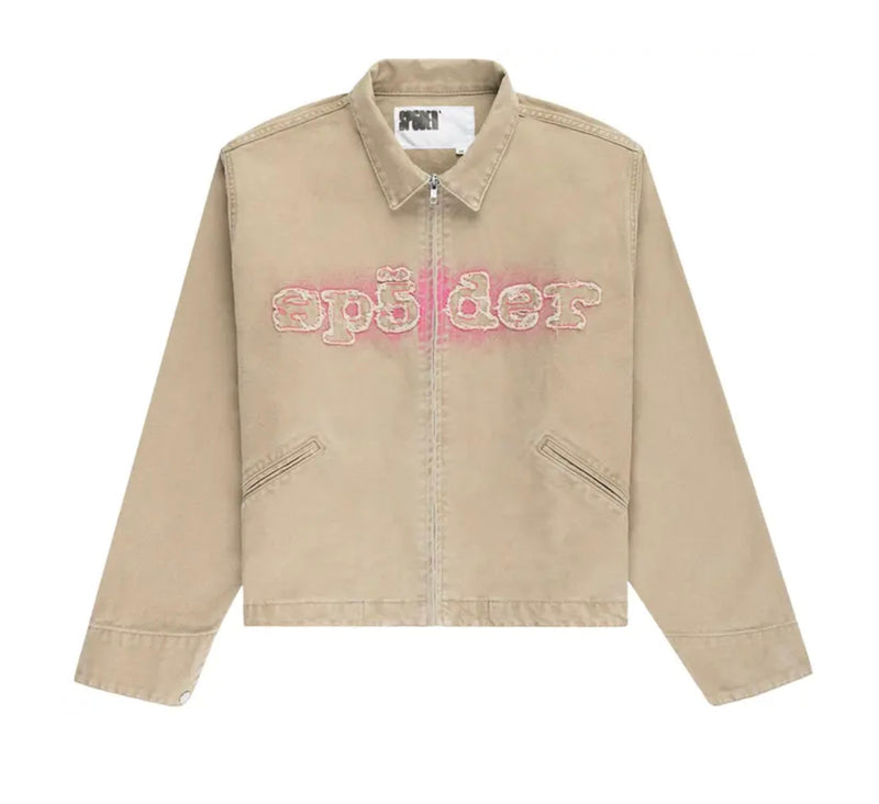 King Spider SP5DER Canvas Work Jacket Tan