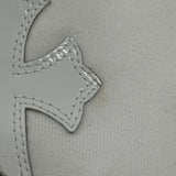 Chrome Hearts Leopard & White Leather Patch Sweatpants White