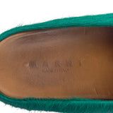 Marni Fussbett Sabot Clogs Forest Green