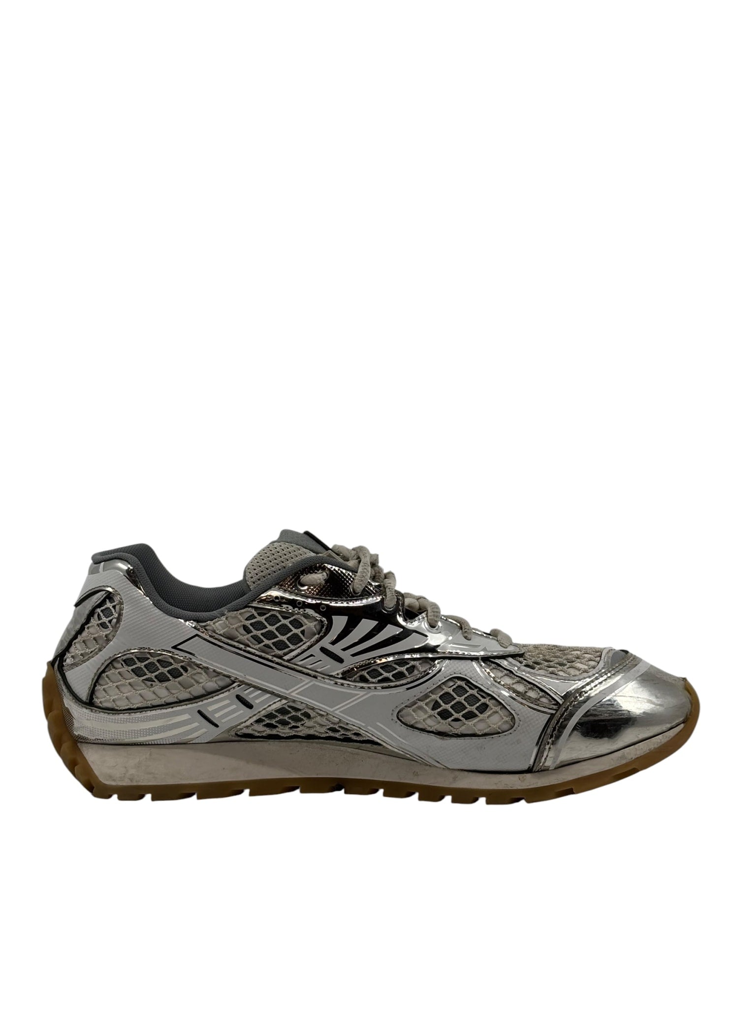 Bottega Orbit White Silver