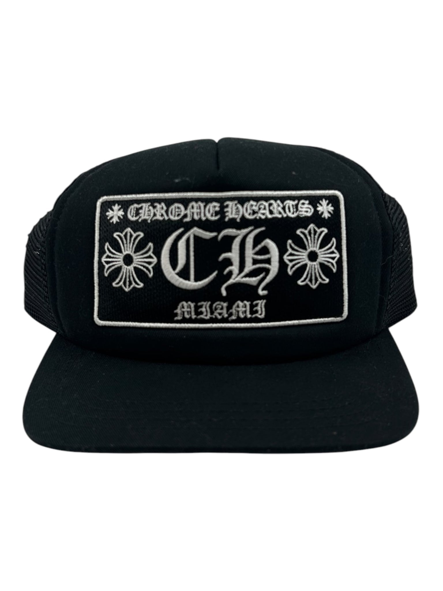 Chrome Hearts Miami Exclusive Trucker Hat Black