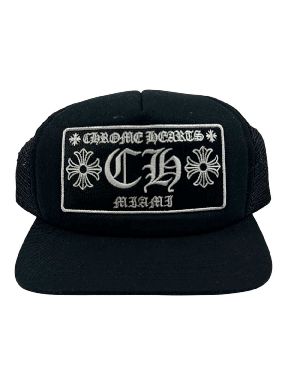 Chrome Hearts Miami Exclusive Trucker Hat Black