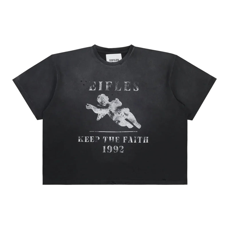 Eifles Keep the Faith Tee Vintage Black