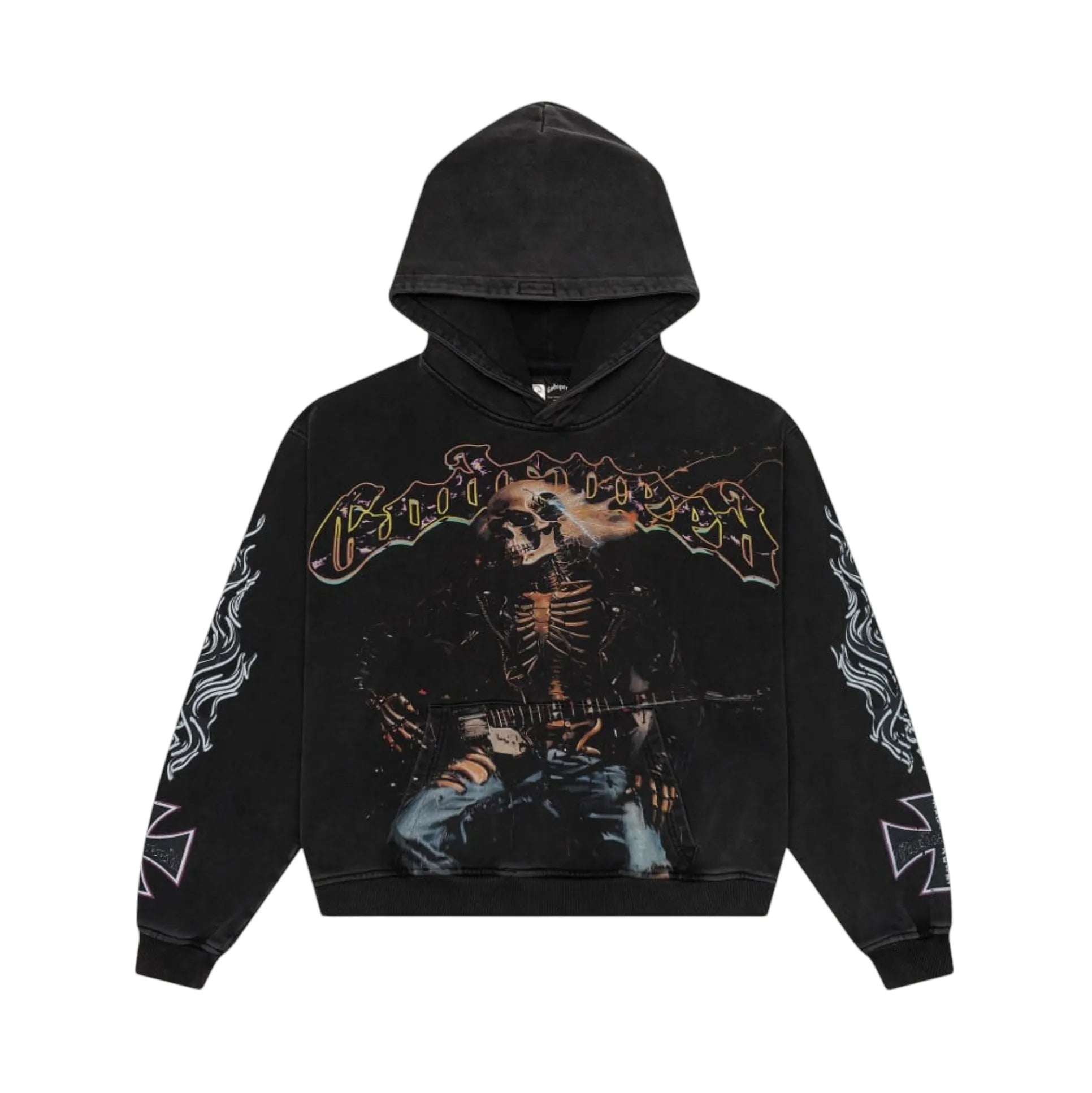 Godspeed Rock Dreams Hoodie "Washed Black"