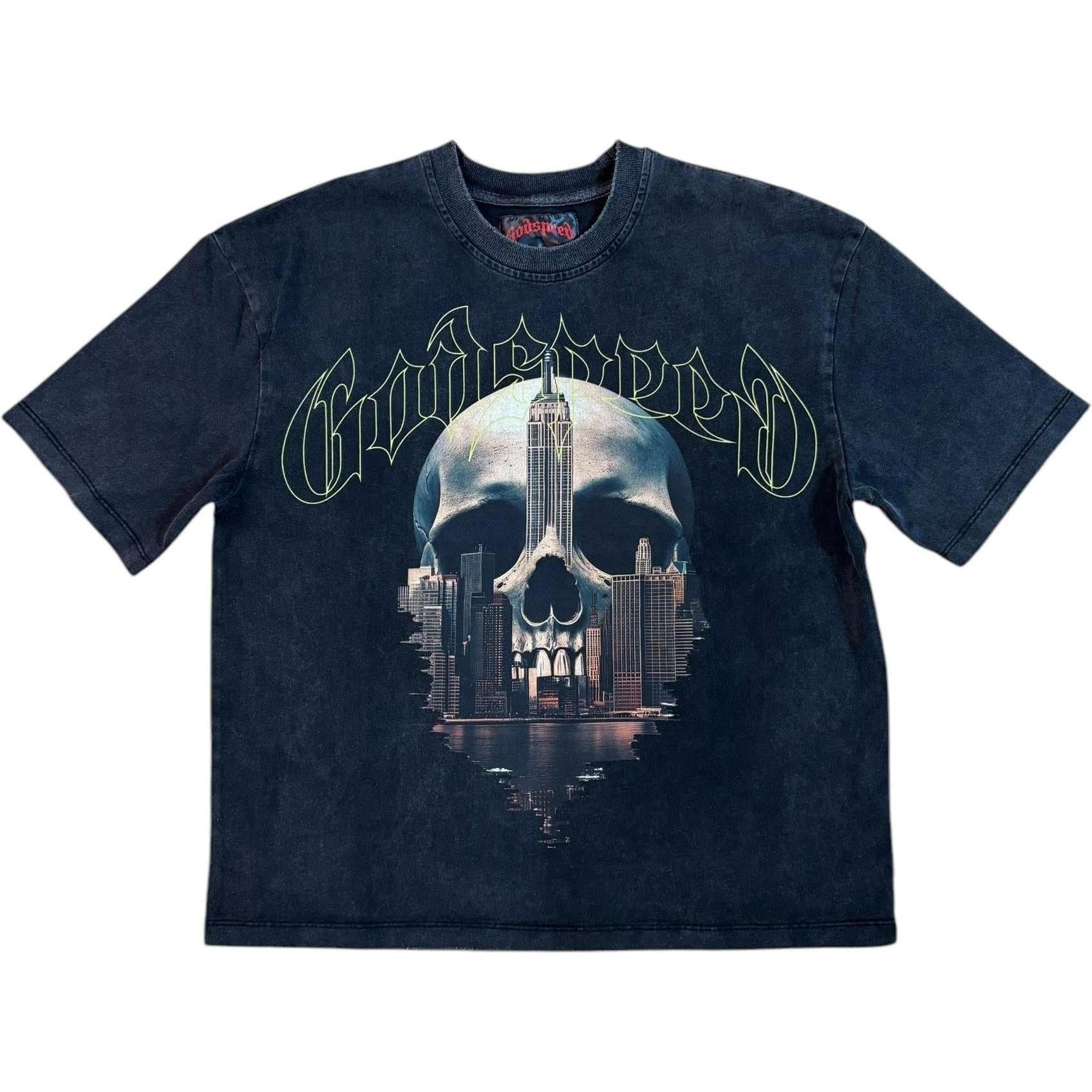 Godspeed Skyline Tee "Black"