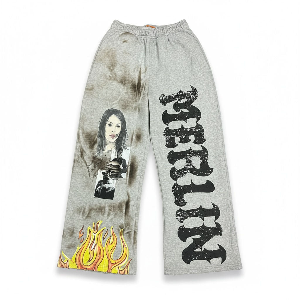 Merlin Father Flame Sweats Grey