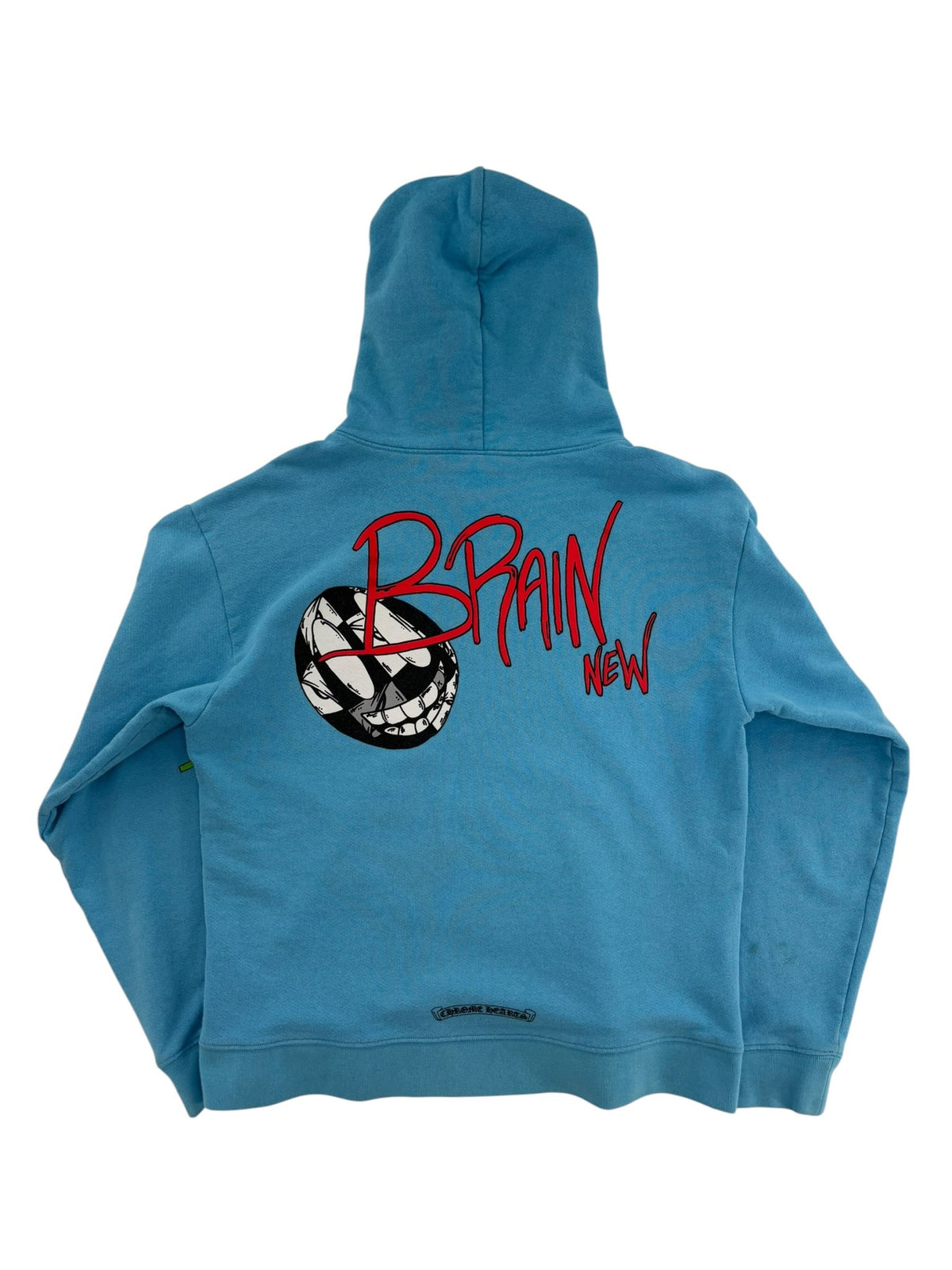 Chrome Hearts Matty Boy Brain Hoodie Blue