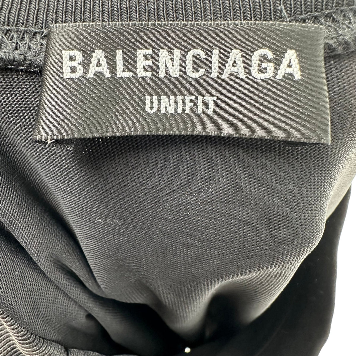 Balenciaga Flame Jersey Vintage Tee Black