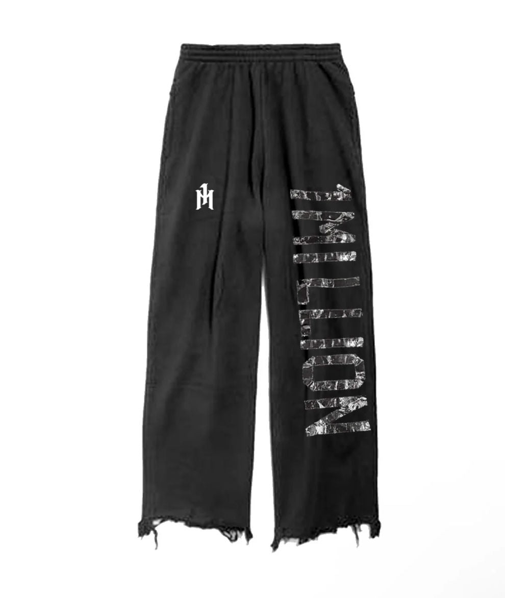 One Million Midnight Black Hoodie Presence Set