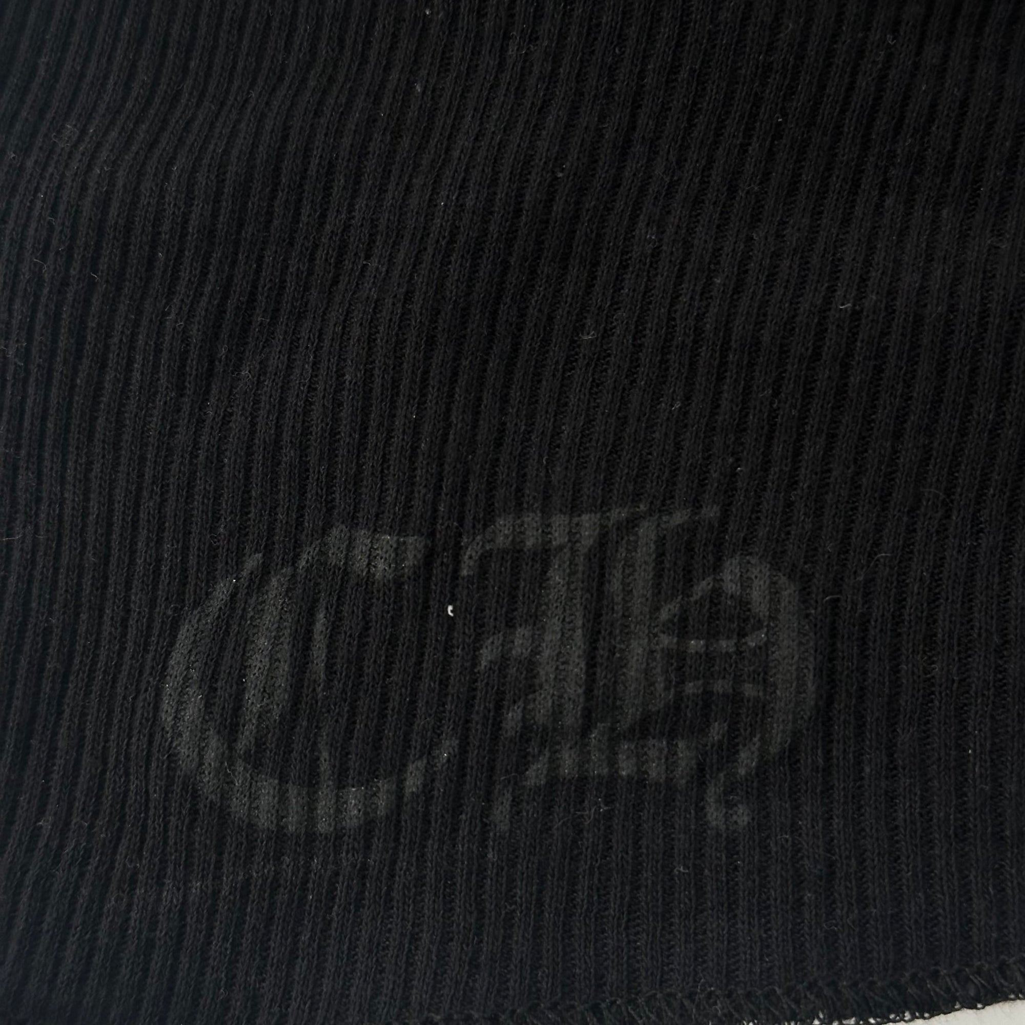 Chrome Hearts T-Bar Ribbed Tank Top Black