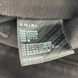 Amiri Black Distressed Skinny Jeans