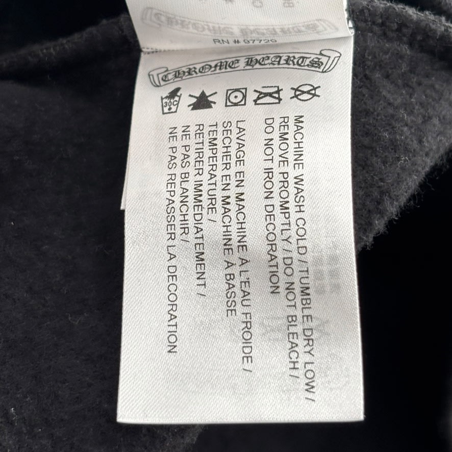 Chrome Hearts Horshoe Logo Sweatshirt Black