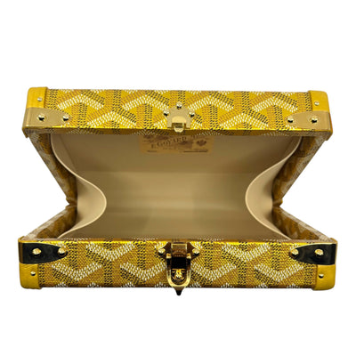 Goyard Minaudiere Trunk Bag Gold