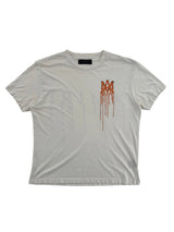 Amiri Spray Paint MA Tee White/Orange