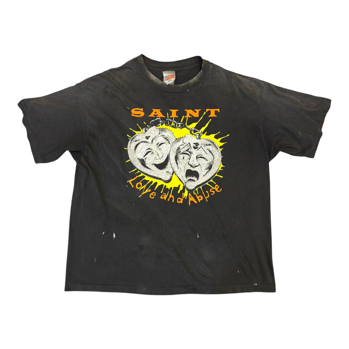 Saint Michael Mask Tee Black