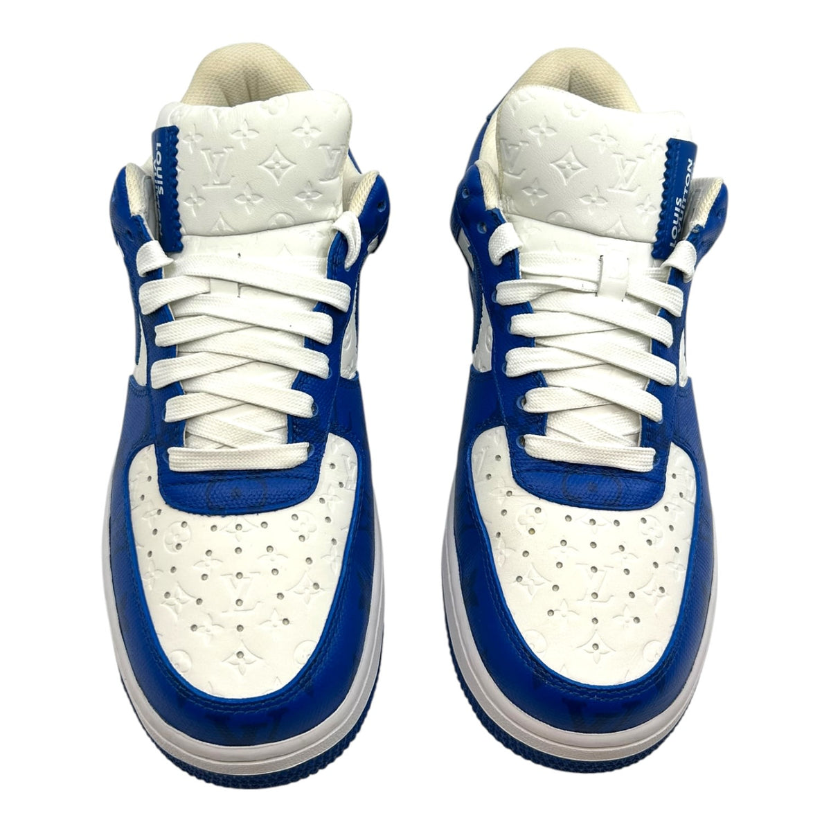 Louis Vuitton Nike Air Force 1 Low By Virgil Abloh White Royal