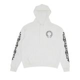 Chrome Hearts Floral Horseshoe Hoodie White