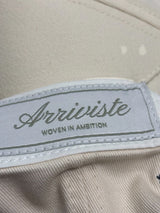 Arriviste Flow State Snapback Cream Navy Blue