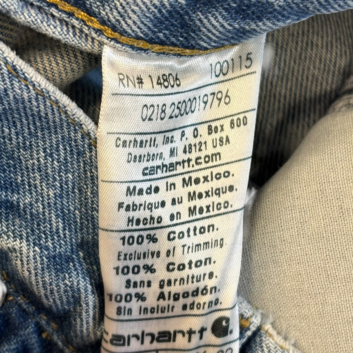 Carhartt Double-Knee Carpenter Jeans